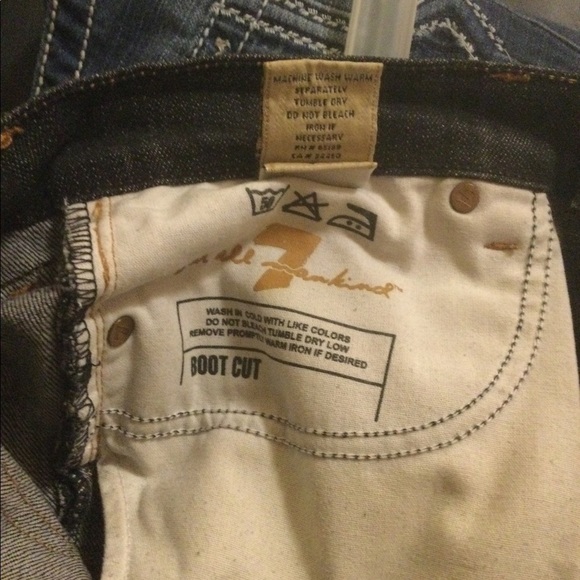 7 for all mankind jeans size 31 - Picture 3 of 3
